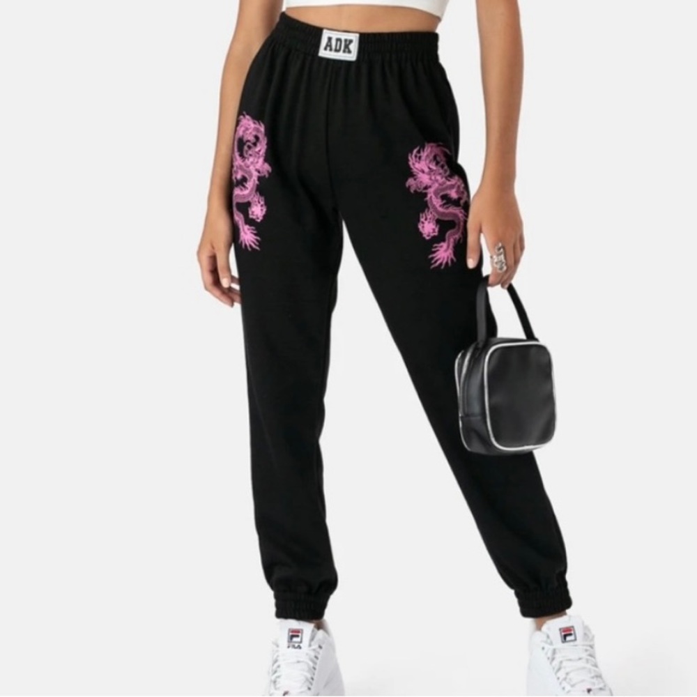 Adika Tokyo Sweatpants (Black), Size Small